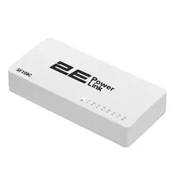 Комутатор 2E PowerLink SF108C (8xFE, некерований) (2E-SF108C) - мініатюра 8