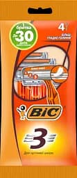 Станки для гоління Bic Sensitive 3 одноразові без змінних картриджів 4 шт.