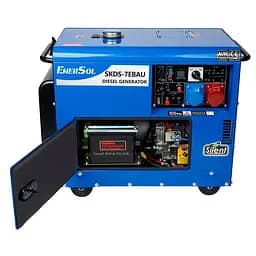 Генератор дизельний 6 кВт EnerSol SKD-7EBAU (41-00483) - мініатюра 2
