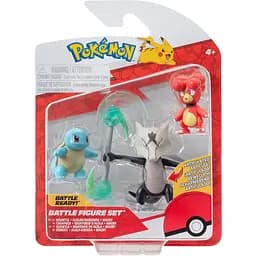 Набор игровых фигурок Pokemon W19 Магби, Сквиртл, Алола Маровак