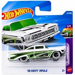 Базова машинка Hot Wheels Layin Low 59 Chevy Impala різнобарвна (5785) JJK81-N521