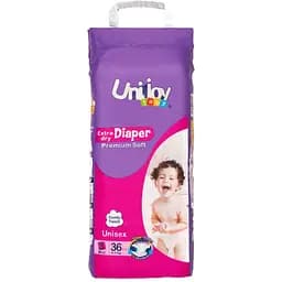 Подгузники Unijoy Soft М (6-11 кг) 36 шт