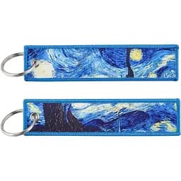 Брелок тканинний Вінсент Ван Гог Vincent Van Gogh 10 см