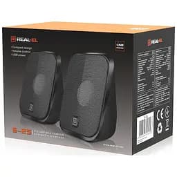 Акустична система REAL-EL S-25 USB Black (EL121100022) - мініатюра 8