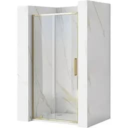 Душевые двери Rea Rapid Slide 140 gold REA-K5616