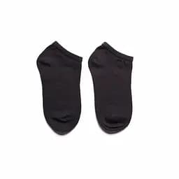 Носки короткие однотонные женские бесшовные дышащие качественные ORGANIC cotton носки JILL ANTONY Черный, 39-41