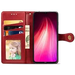 Шкіряний чохол-книжка GETMAN Gallant (PU) для Samsung Galaxy A14 4G/5G Червоний - мініатюра 2