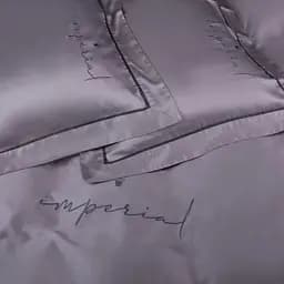 Комплект постільної білизни MirSon Imperial Tencel №06 Gray 2 x 160 x 220 см (2200010755282) - мініатюра 2