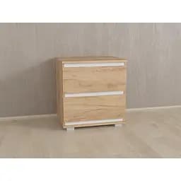 Тумба прикроватная Moreli Forte Alicia 502x535x390 мм дуб крафт белый (id27-b7-kraft-plank-white)