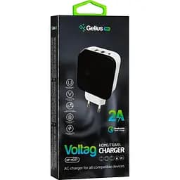 Мережевий зарядний пристрій Gelius Pro Voltag QC GP-HC07 Black/White - мініатюра 7