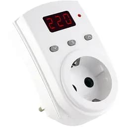 Мережевий фільтр захисне реле Voltronic VP16AS 16А 3200Вт 120-270В з індикатором напруги