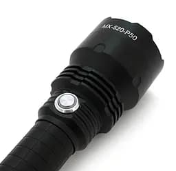 Фонарь ручной POWERMASTER MX520-P50, 10W, 5 режимов, 9800mah, IP40, USB, 250х62х35 - мініатюра 5