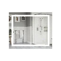 Дзеркало Qtap Mideya 800x700 з LED-підсвічуванням Touch, з антизапотіванням, з диммером яскравості Reverse QT2078NCF8070W