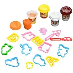 Набір для ліплення з формочками Літери IE529