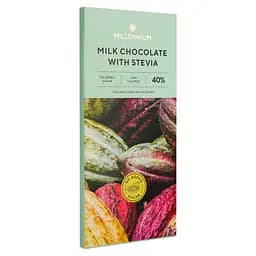 Шоколад Millennium молочний зі стевією 100 г (843945) - мініатюра 2
