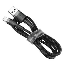 Кабель Baseus Lightning Cafule 0.5 м 2.4A (CALKLF-AG1) - мініатюра 3
