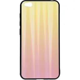 Чохол-накладка Toto Aurora Print Glass Case Xiaomi Redmi Go Pink