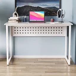 Стіл письмовий Майк Ferrum-decor 75x100x70 Білий метал ДСП Бетон 32 мм (FRD-106529) - мініатюра 5