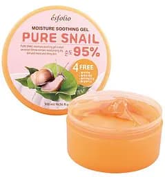 Гель для обличчя та тіла Esfolio Pure Snail Moisture Soothing Gel 95% Purity 300 мл - мініатюра 2