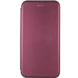 Шкіряний чохол-книжка Classy для Infinix Smart 9 4G / Hot 50i Бордовий