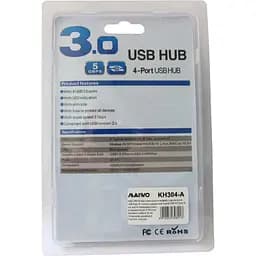 Концентратор Maiwo USB Type-A to 4х USB3.0 30cm (KH304-A) - мініатюра 7