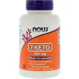 7 кето DHEA 7-Keto 100 мг 120 капсул Now Foods vit0002235