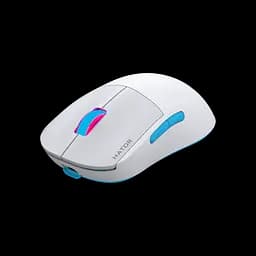 Миша бездротова Hator Quasar 2 Pro White/Cyan (HTM561WC) - мініатюра 1