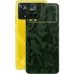 Захисна плівка StatusSKIN для Xiaomi Poco X4 Pro 5G Корпус Вініл Камуфляж зелений