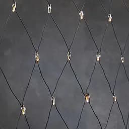 Гирлянда-сетка Luca Lighting теплый белый 2х2 м черная (8711473759860)