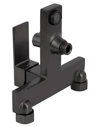 Змішувач для ванни Qtap Gemini QTGEM259GMB45684 Gunmetal Black PVD - мініатюра 3