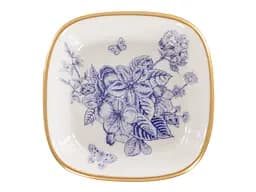 Салатник Alba ceramics Butterfly 10 см білий з синім (769-003) - мініатюра 2