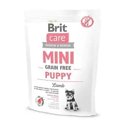 Сухий корм для цуценят собак мініатюрних порід Brit Care GF Mini Puppy Lamb 0.4 кг (ягня)