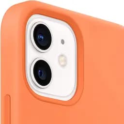 Чохол Silicone Case з MagSafe для Apple iPhone 12/12 Pro (Kumquat) ААА [53708] - мініатюра 3