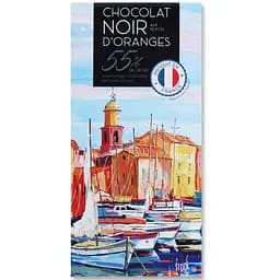 Шоколад черный Премия с кусочками апельсина 100 г (834347)