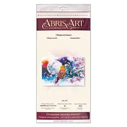 Набор для вышивки бисером "Неразлучные" AB-639 на натуральном холсте