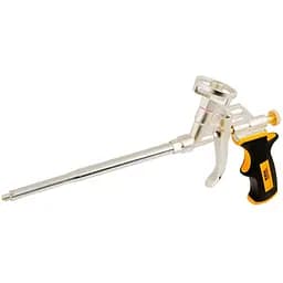 Пистолет монтажный для пены Mastertool 290 мм никель 81-8671
