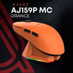 Мишка Ajazz AJ159P MC Wireless/Bluetooth/USB Charging Dock Orange (AJ159P-MC-Orange) - мініатюра 8
