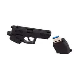 USB флеш накопичувач ColorWay Pistol 32 GB 3.0 Black (CW-USBPL32) - мініатюра 6