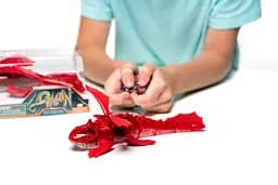 Нано-робот Hexbug Dragon Single на ІЧ-управлінні, червоний (409-6847_red) - мініатюра 9
