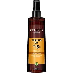 Олія для засмаги Celenes SPF15, 200 мл