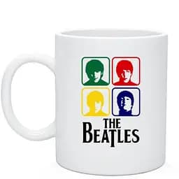 Кухоль GeekLand The Beatles 02,25 330 мл сірий