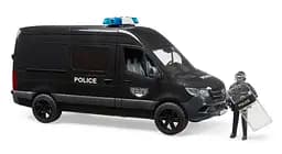 Набір іграшковий Bruder поліцейський мікроавтобус спецпризначення MB Sprinter (02685) - мініатюра 4