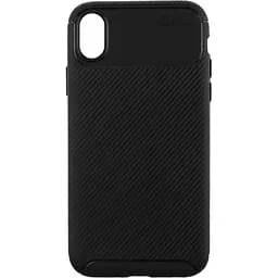 Чехол-накладка Toto TPU Carbon Fiber 1.5 mm Case Apple iPhone XR Black