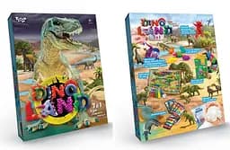 Набір креативної творчості Danko Toys Dino Land 7 в 1 укр. DL-01-01U - мініатюра 2