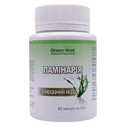 Ламінарія - Природний йод GreenSet 60 капсул