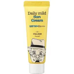 Сонцезахисний щоденний крем Village 11 Factory Daily Mild Sun Cream, SPF 50 + PA ++++, 50 мл