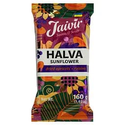 Халва Жайвир подсолнечная Фруктовый микс 160 г