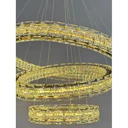 Люстра Linisoln 7896-80*60*40 метал, кришталь, LED, 110 Вт, 60-130 см, освітлювана площа 20-22 кв. м, пульт dimmer - мініатюра 5