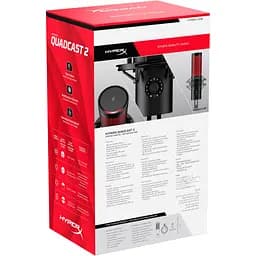 Мікрофон HyperX QuadCast 2 Black (872V1AA) - мініатюра 12