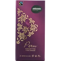 Шоколад чорний Naturata Перу органічний 100 г